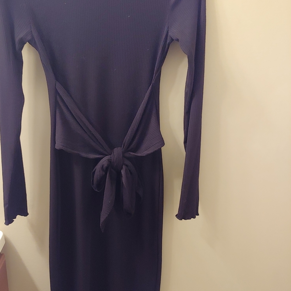 Black knit dresses